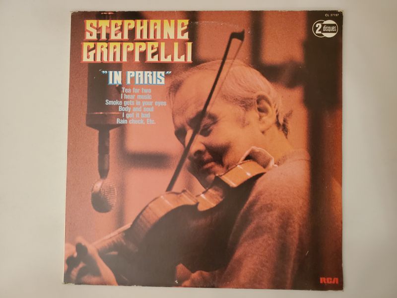 St?phane Grappelli In Paris vinyl record
